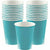 Amscan BASIC Caribbean Blue Paper Cups 20ct
