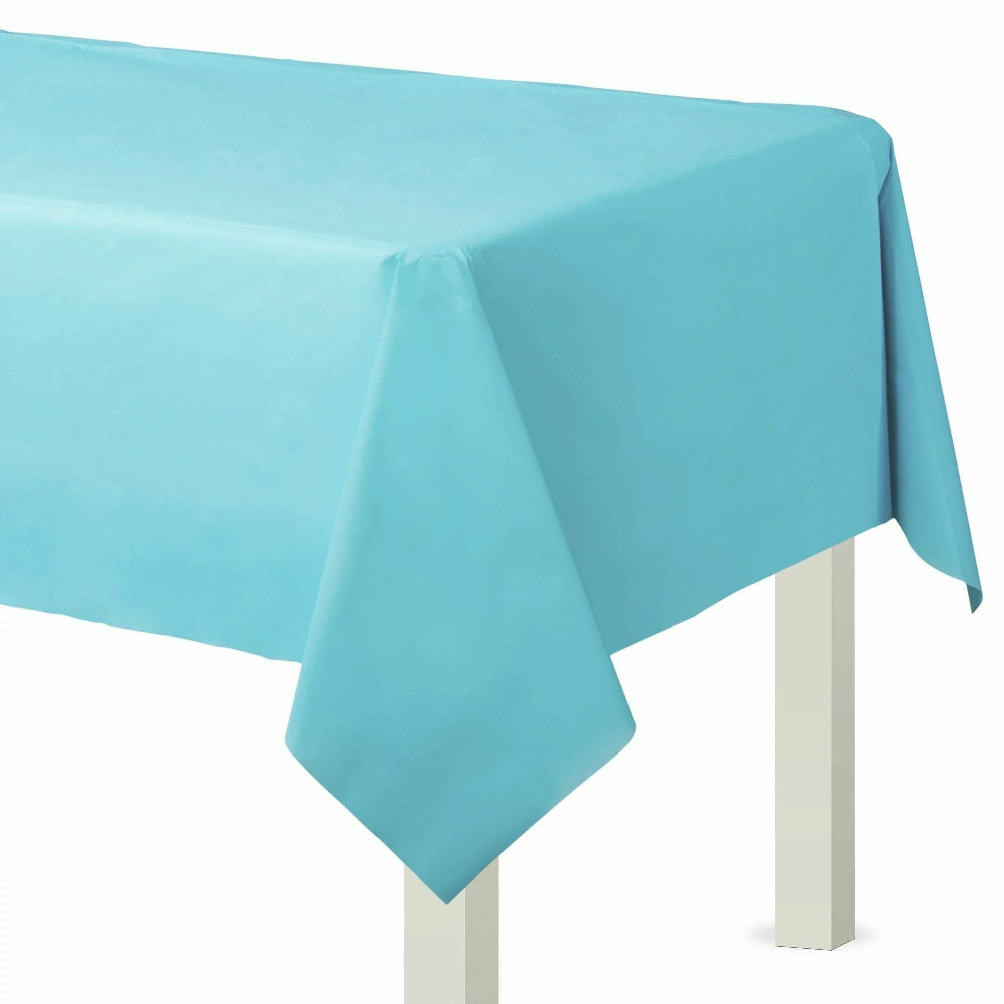 Amscan BASIC Caribbean - Flannel Backed Table Cover