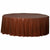 Amscan BASIC Chocolate Brown - 84" Round Plastic Table Cover