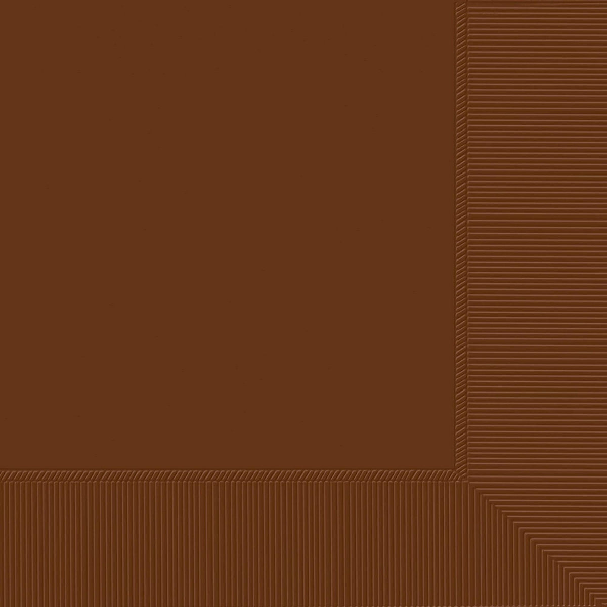 Amscan BASIC Chocolate Brown - Beverage Napkins, 40 Ct.