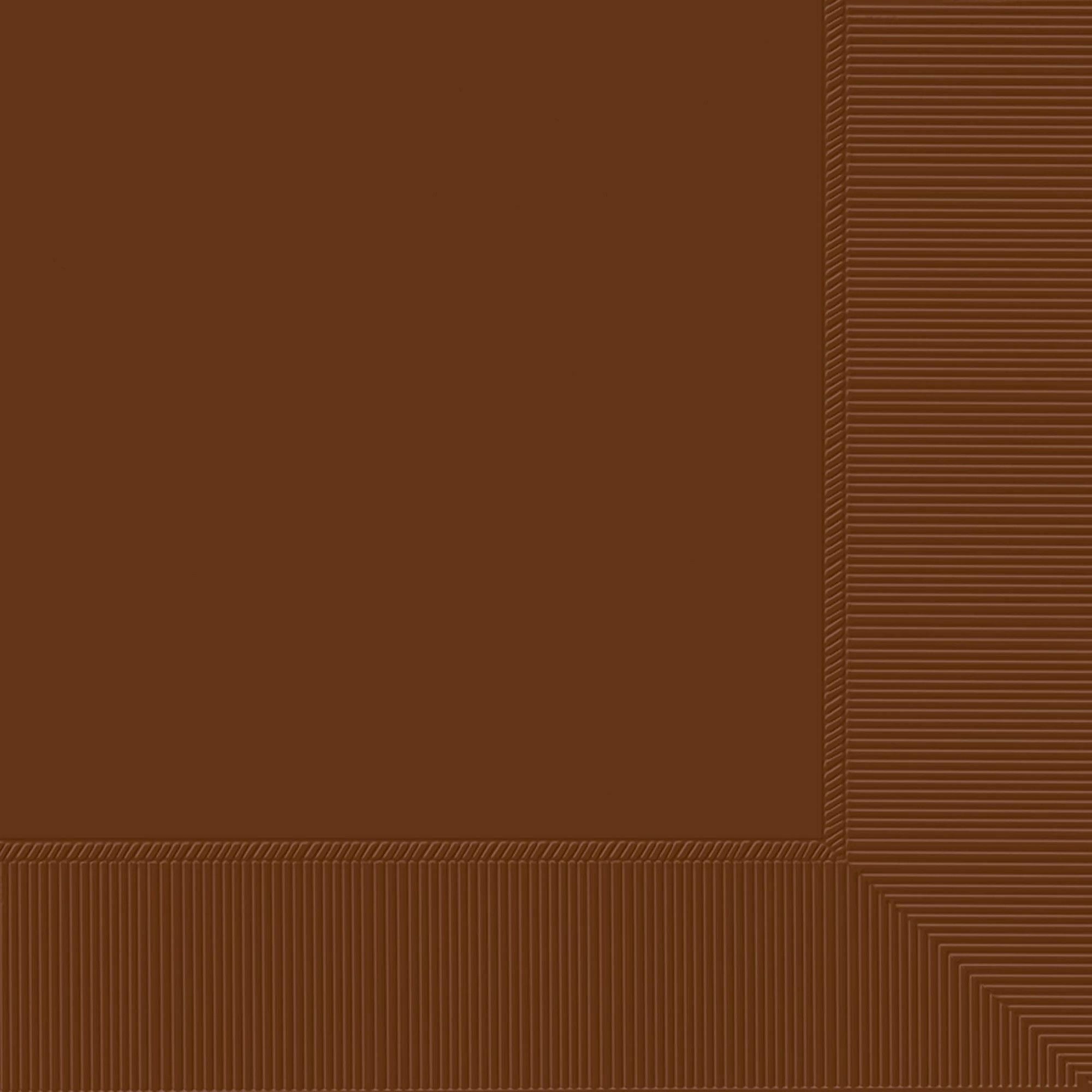 Amscan BASIC Chocolate Brown - Luncheon Napkins, 40 Ct.