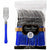 Amscan BASIC Classic Silver & Royal Blue Premium Plastic Forks 20ct