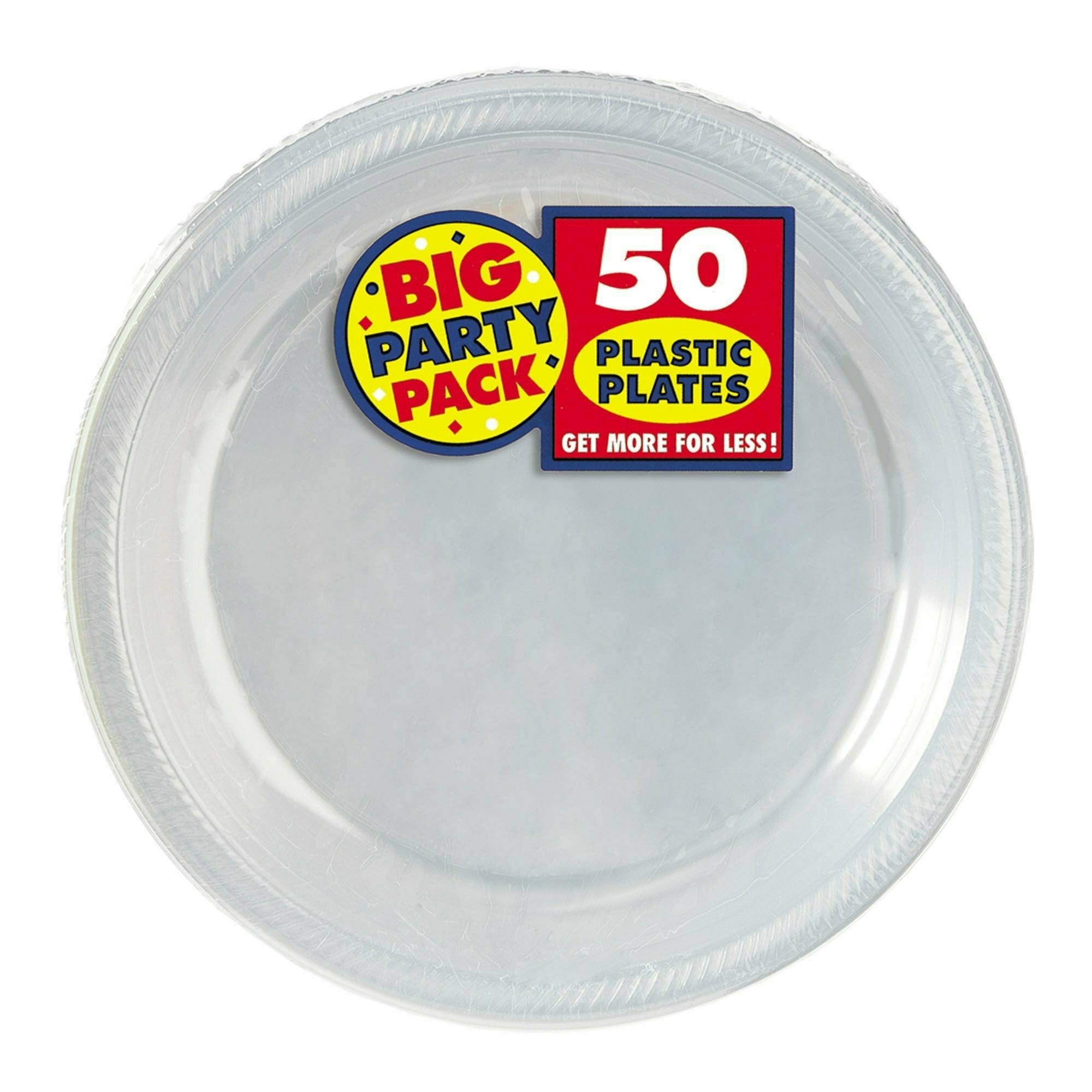 Amscan BASIC CLEAR 7 IN PLATES 50 CT