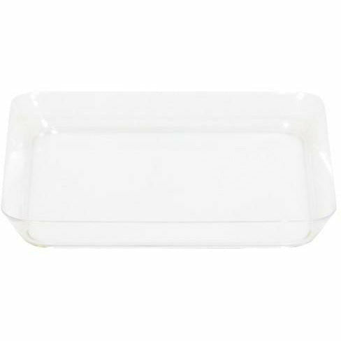 Amscan BASIC Clear Plastic 5" Square Plates 8ct