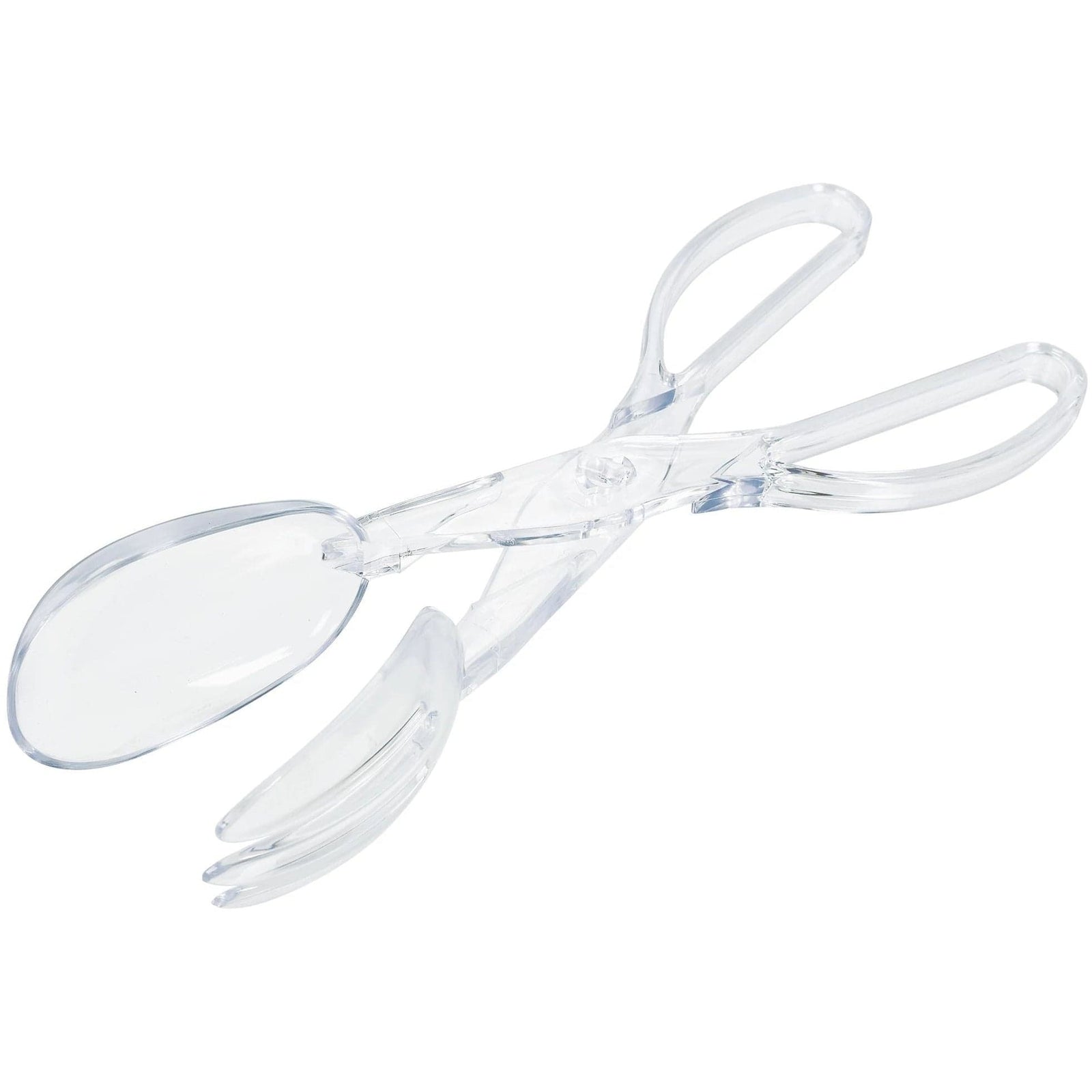 Amscan BASIC Clear Scissor Tongs, Packaged