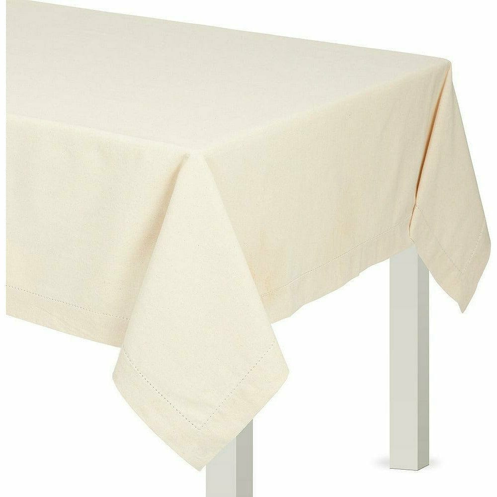 Amscan BASIC Cream Fabric Tablecloth