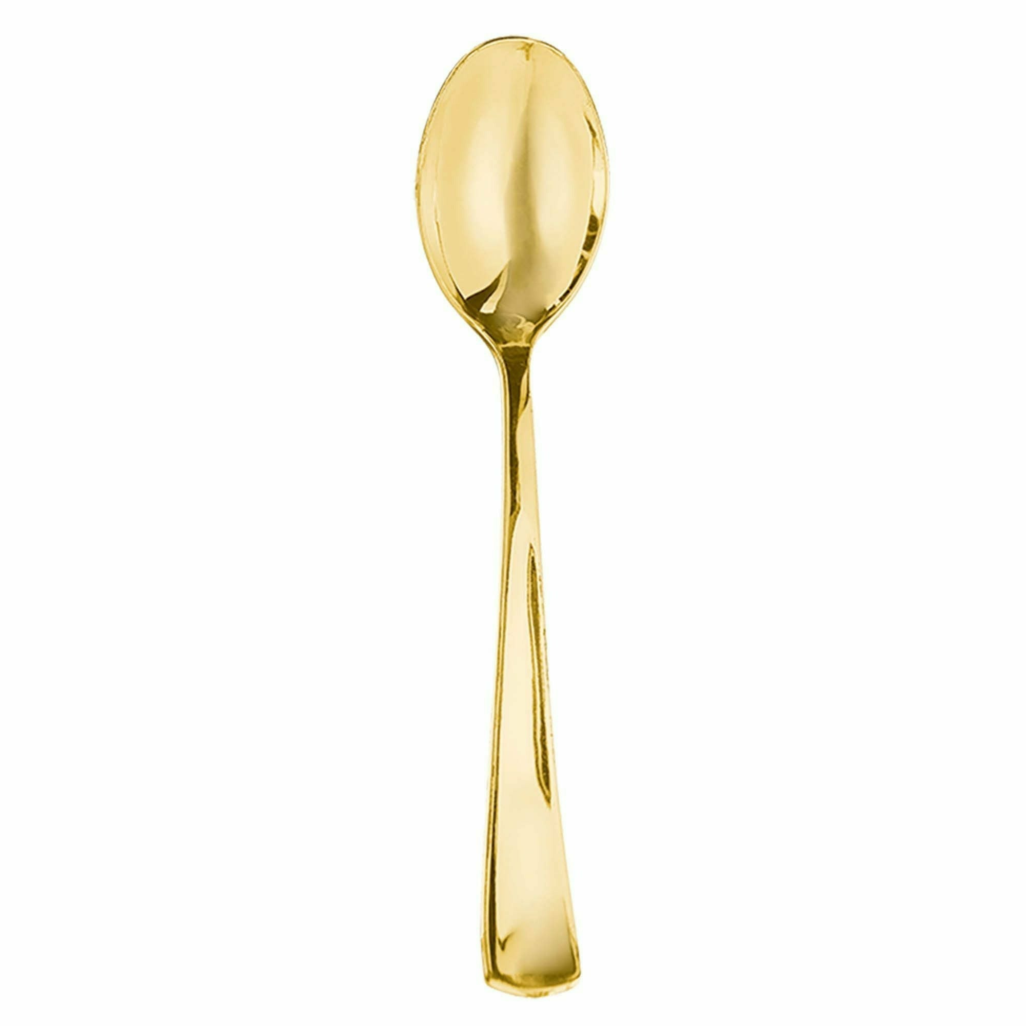 Amscan BASIC Dinner Spoons - Gold