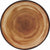 Amscan BASIC Faux Wood Melamine Round Cheese Board