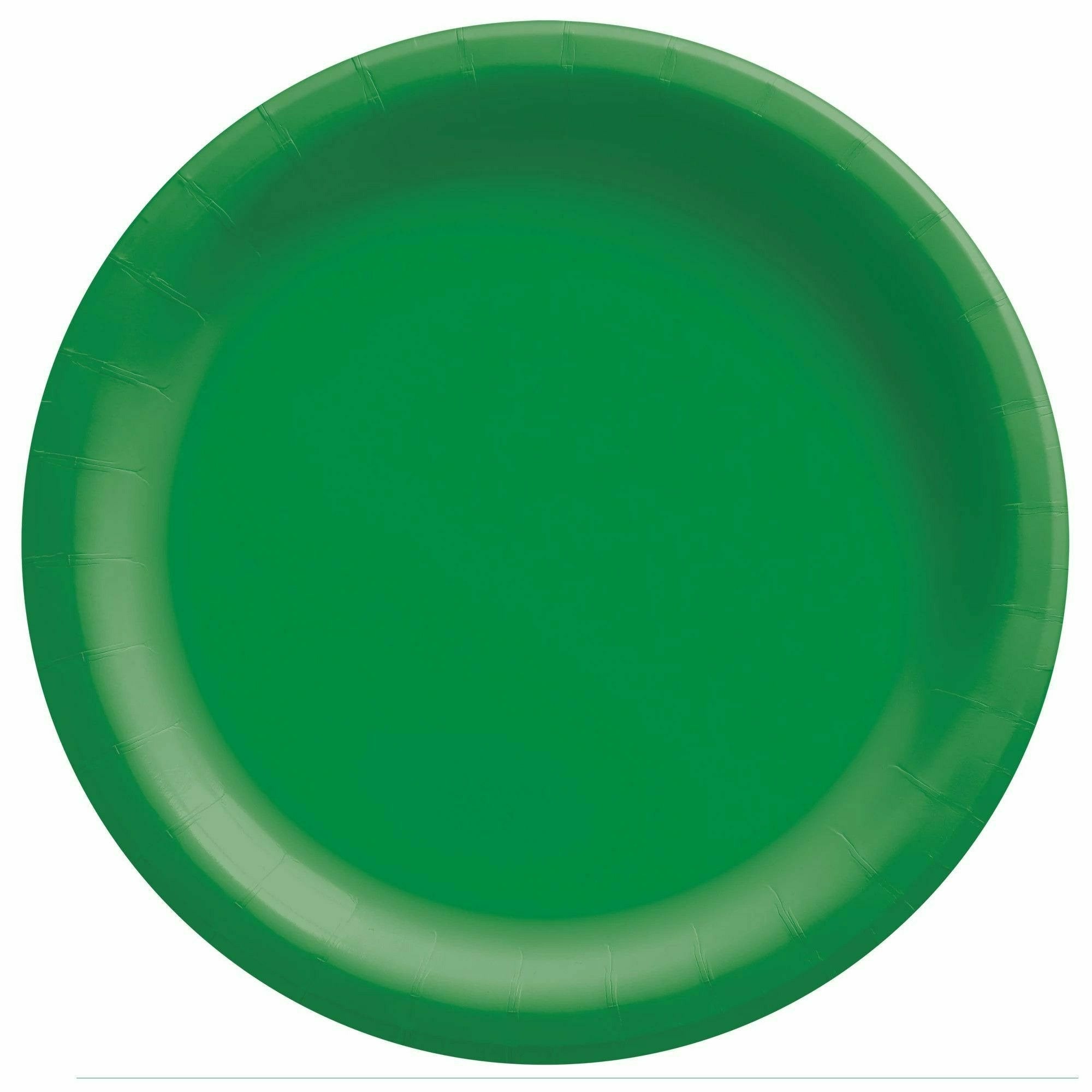 Amscan BASIC Festive Green - 10" Paper Lunch Plates 20ct