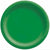Amscan BASIC Festive Green - 10" Round Paper Plates, 50 Ct.