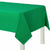 Amscan BASIC Festive Green - Flannel Backed Table Cover