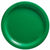 Amscan BASIC Festive Green Paper Lunch Plates 20ct