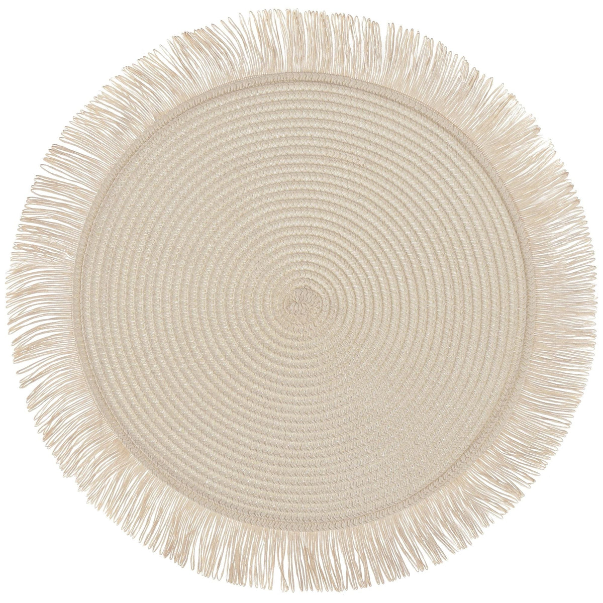 Amscan BASIC Fringed Round Placemat