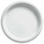 Amscan BASIC Frosty White - 10" Paper Lunch Plates 20ct