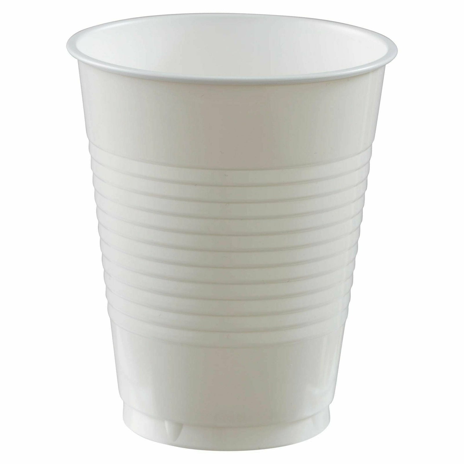 Amscan BASIC Frosty White - 18 oz. Plastic Cups, 20 Ct.