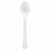 Amscan BASIC Frosty White - Boxed, Heavy Weight Spoons, 20 Ct.