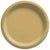Amscan BASIC Gold - 8 1/2" Round Paper Plates, 50 Ct.