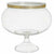 Amscan BASIC Gold Bling Short Round Pedestal Jar