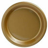 Amscan BASIC Gold Plastic Dessert Plates 20ct