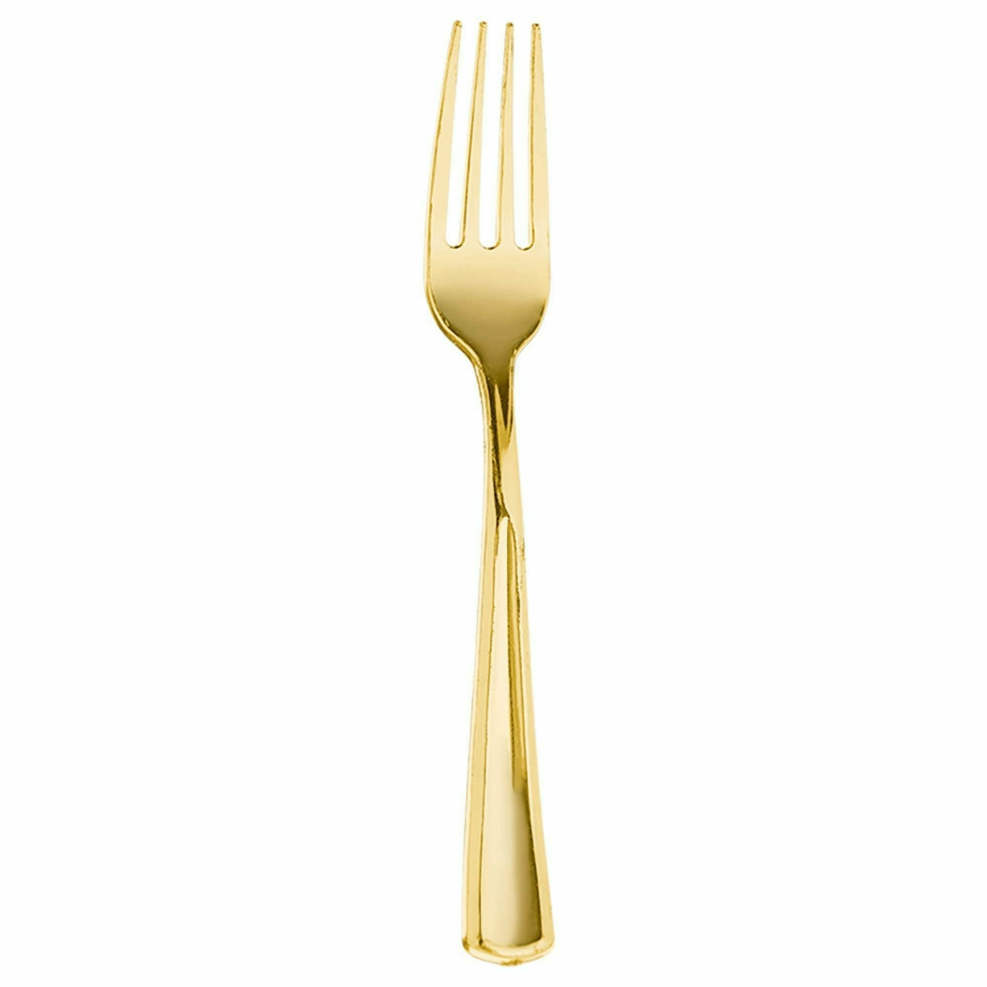 Amscan BASIC GOLD PREMIUM FORKS