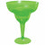 Amscan BASIC Green Margarita Glasses