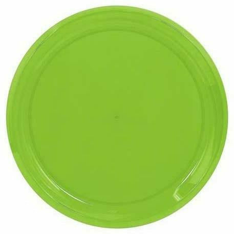 Amscan BASIC GREEN SWIRL 16&quot; PLATTER