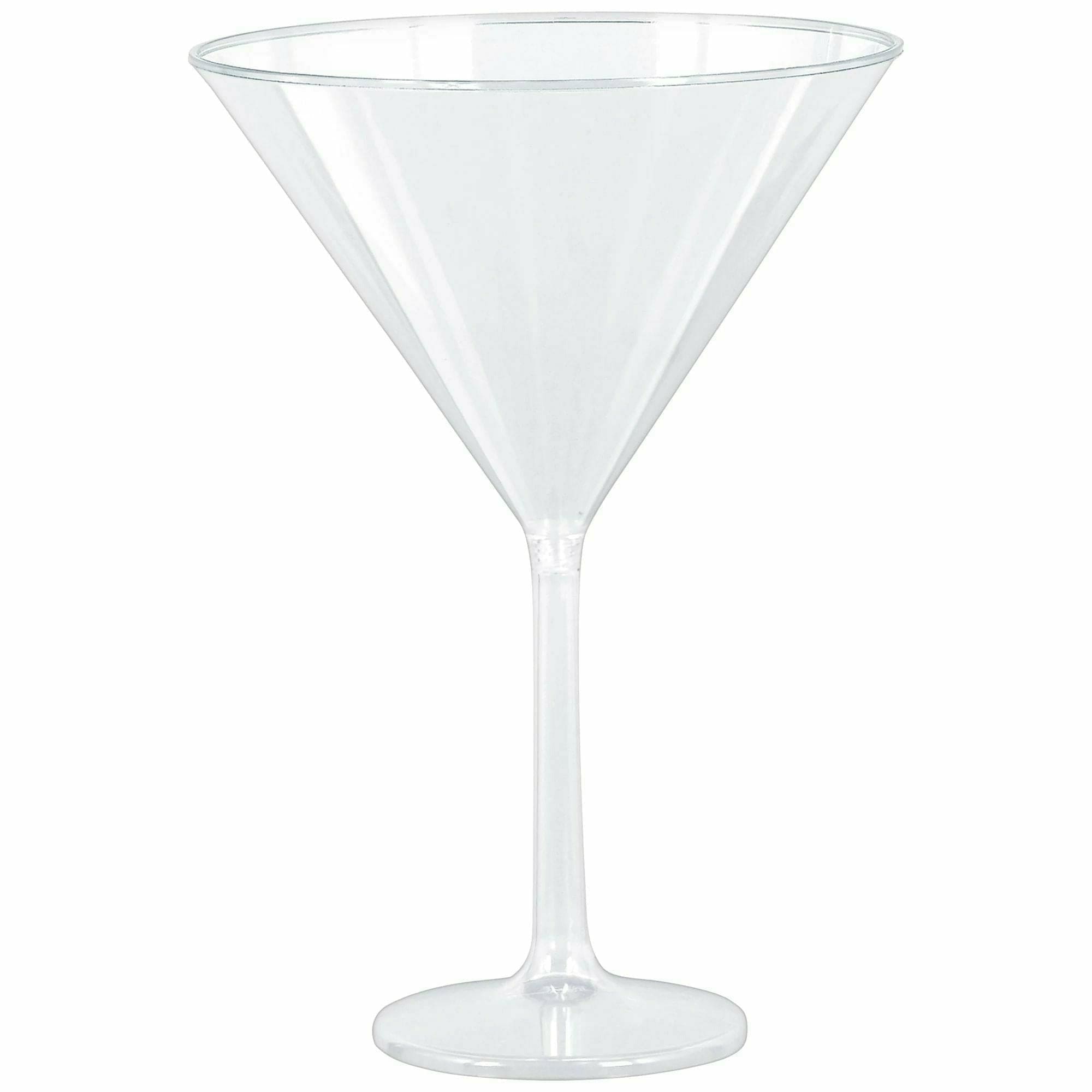 Amscan BASIC Jumbo Martini Drinkware Set