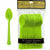 Amscan BASIC Kiwi Green Premium Plastic Spoons 20ct