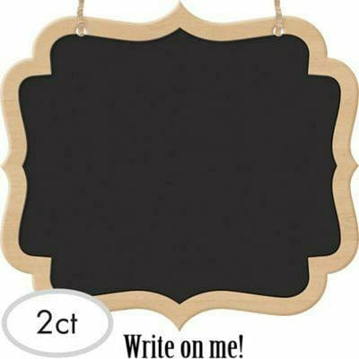 Amscan BASIC Large Chalkboard Marquee Signs