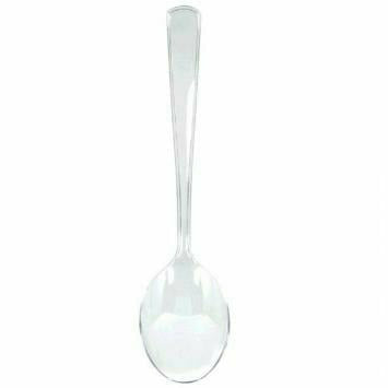 Amscan BASIC LARGE CLEAR SERVING SPOON