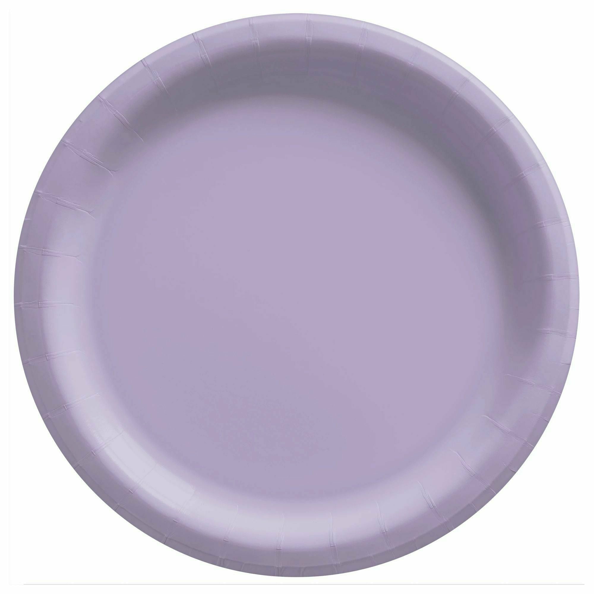 Amscan BASIC Lavender - 10" Paper Lunch Plates 20ct