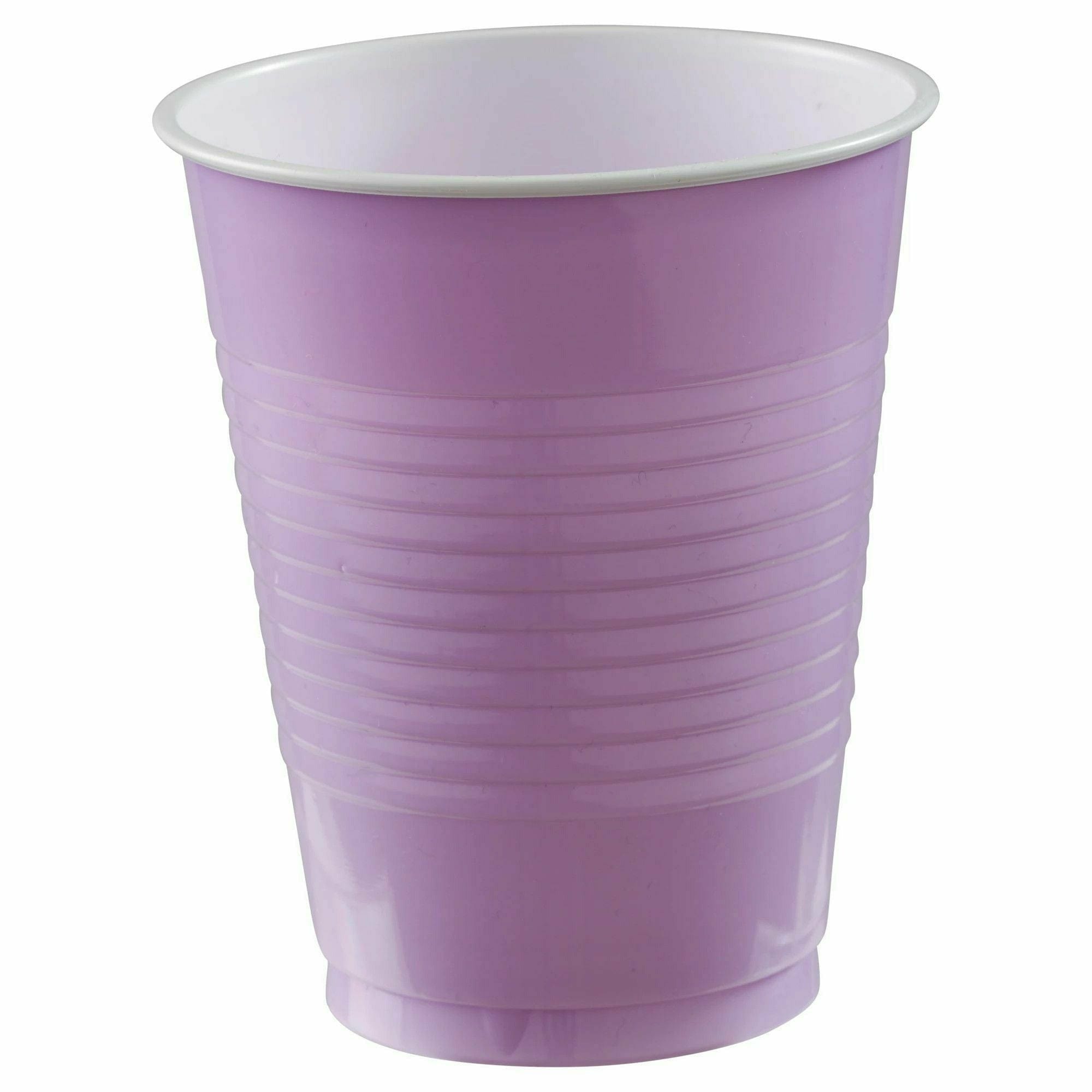 Amscan BASIC Lavender - 18 oz. Plastic Cups, 20 Ct.