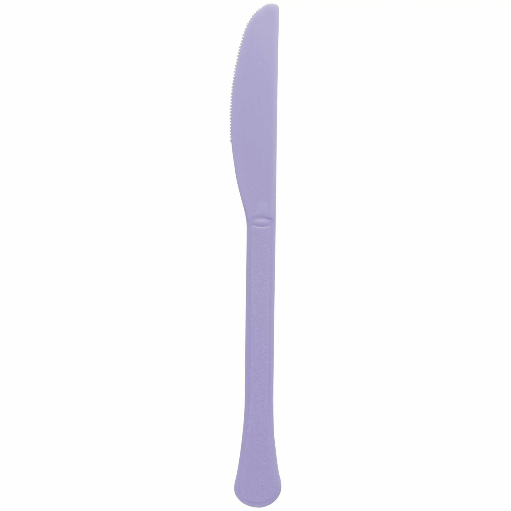 Amscan BASIC Lavender - Boxed, Heavy Weight Knives, High Ct.