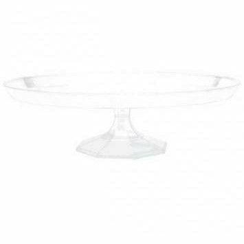 Amscan BASIC MEDIUM CLEAR CAKE STAND