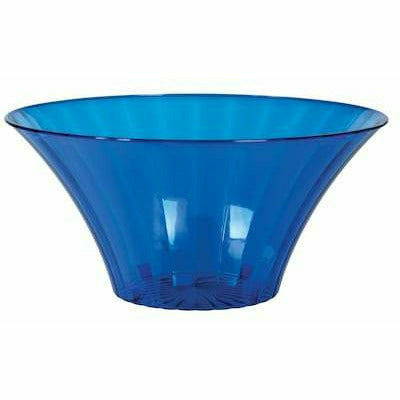 Amscan BASIC MEDIUM FLARED BOWL BLUE