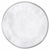 Amscan BASIC Melamine Plastic Plate 10 1/2" - Silver