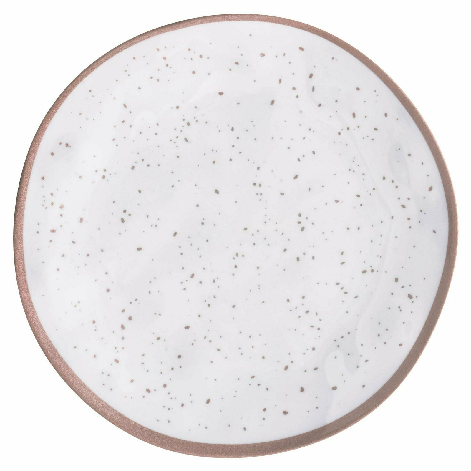 Amscan BASIC Melamine Plastic Plate - Rose Gold