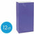 Amscan BASIC Mini Purple Paper Treat Bags 12ct