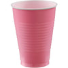 Amscan BASIC New Pink - 12 oz. Plastic Cups - 20 Count