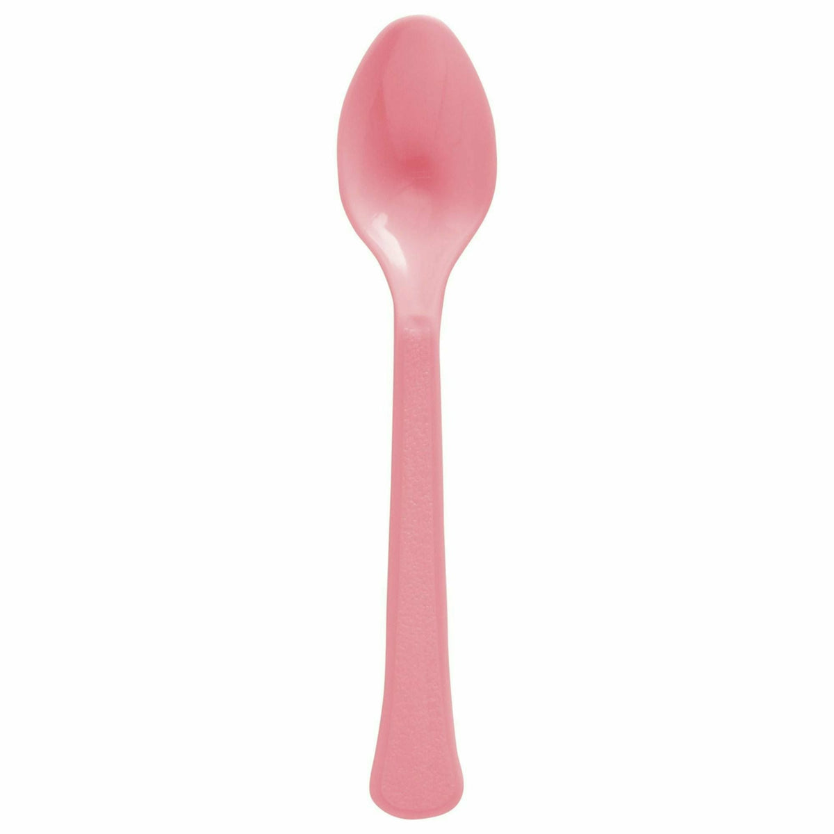 Amscan BASIC New Pink - Boxed, Heavy Weight Spoons, 20 Ct.