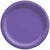 Amscan BASIC New Purple - 6 3/4" Round Paper Plates, 20 Ct.