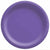 Amscan BASIC New Purple - 8 1/2" Round Paper Plates, 20 Ct.