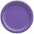 Amscan BASIC New Purple - 8 1/2" Round Paper Plates, 50 Ct.