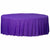 Amscan BASIC New Purple - 84" Round Plastic Table Cover