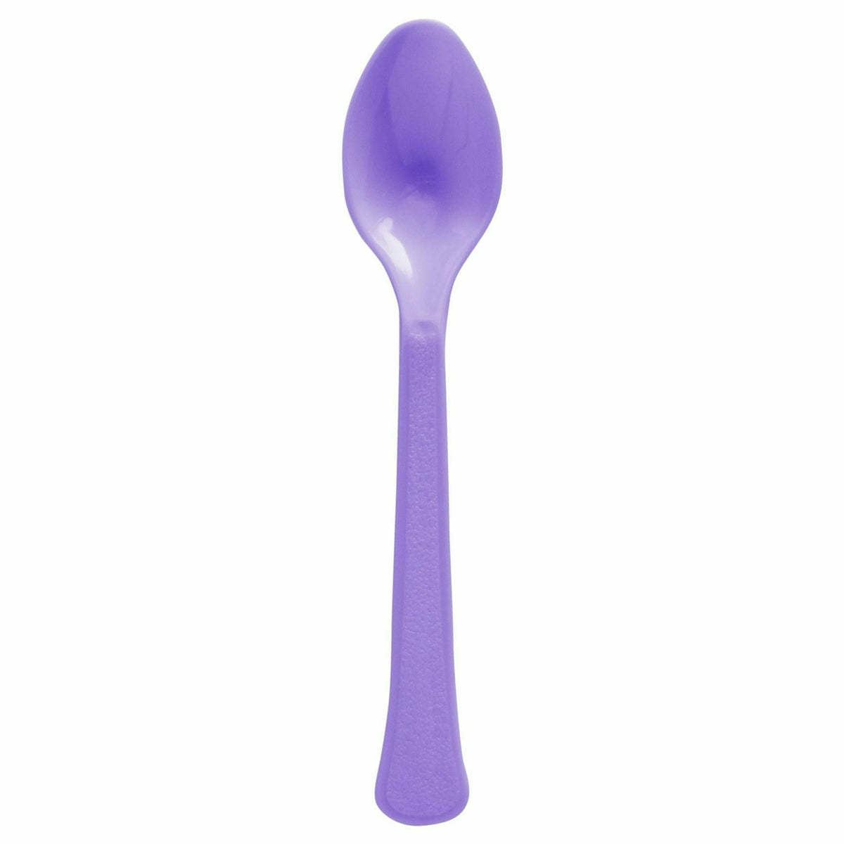 Amscan BASIC New Purple - Boxed, Heavy Weight Spoons, 20 Ct.