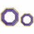 Amscan BASIC New Purple - Multipack, Premium Paper Plates