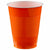 Amscan BASIC Orange Peel - 18 oz. Plastic Cups, 20 Ct.