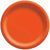 Amscan BASIC Orange Peel - 6 3/4" Round Paper Plates, 50 Ct.