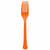 Amscan BASIC Orange Peel - Boxed, Heavy Weight Forks, High Ct.
