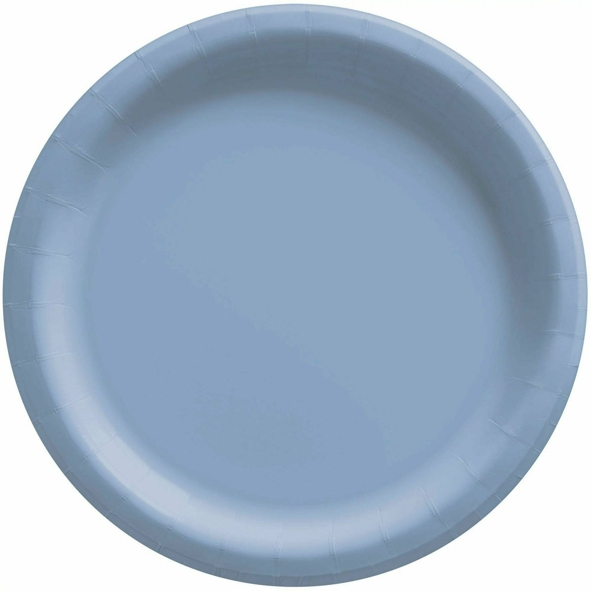 Amscan BASIC Pastel Blue - 8 1/2&quot; Round Paper Plates, 20 Ct.